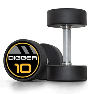 Комплект полиуретановых гантелей Hasttings Digger HD51D4C-2,5-50 Комплект полиуретановых гантелей Hasttings Digger HD51D4C-2,5-50