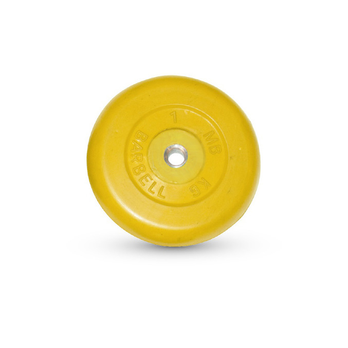 Диск обрезиненный цветной MB Barbell MB-PltB26-1C Диск обрезиненный цветной MB Barbell MB-PltB26-1C