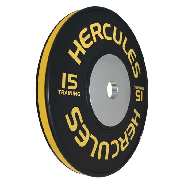 Диск тяжелоатлетический тренировочный HERCULES 15 кг Диск тяжелоатлетический тренировочный HERCULES 15 кг
