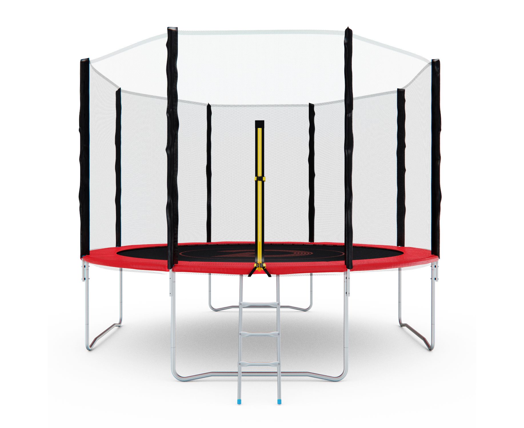 Батут с сеткой и лестницей DFC Pelpo 12ft Red Батут с сеткой и лестницей DFC Pelpo 12ft Red
