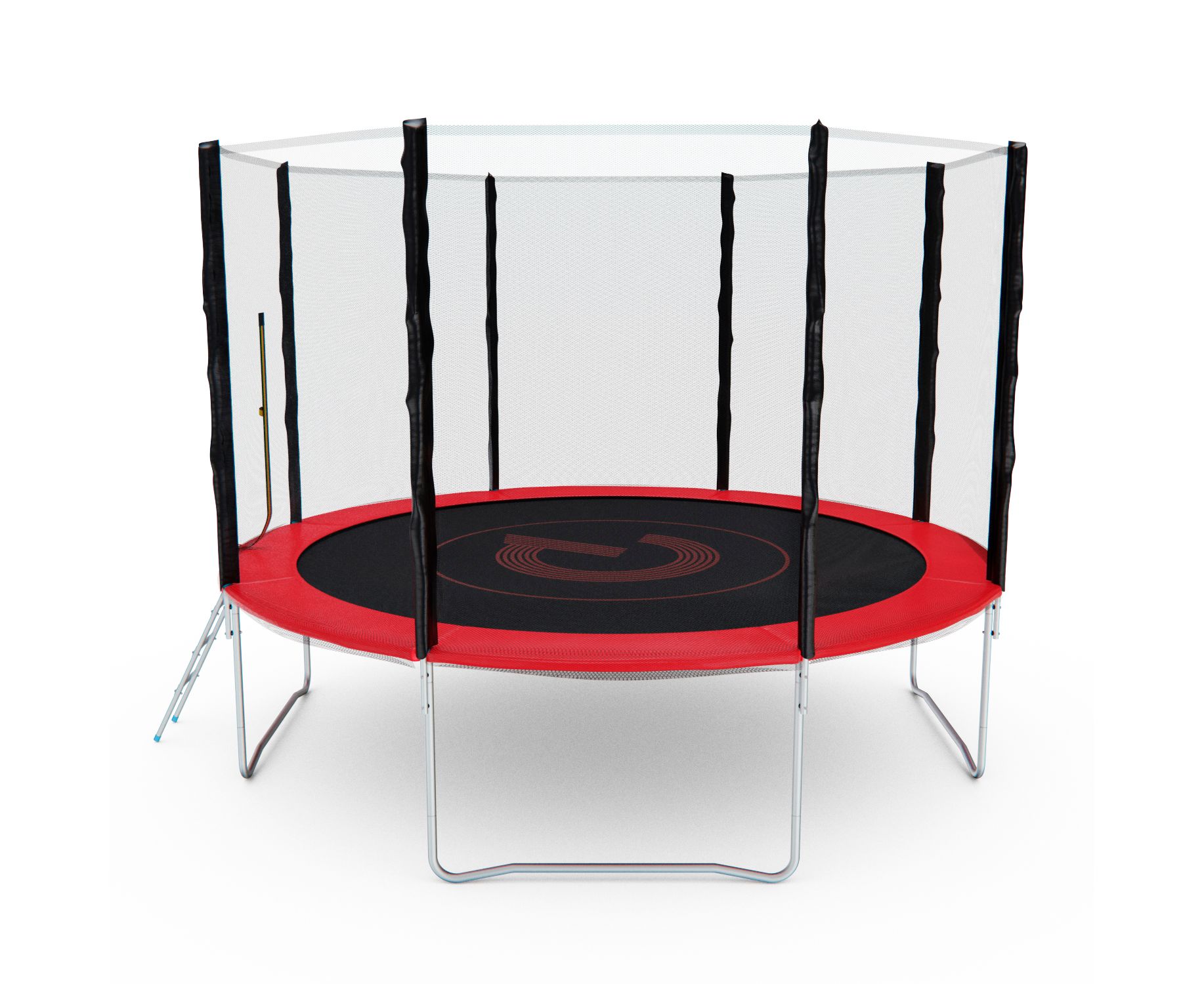 Батут с сеткой и лестницей DFC Pelpo 12ft Red Батут с сеткой и лестницей DFC Pelpo 12ft Red