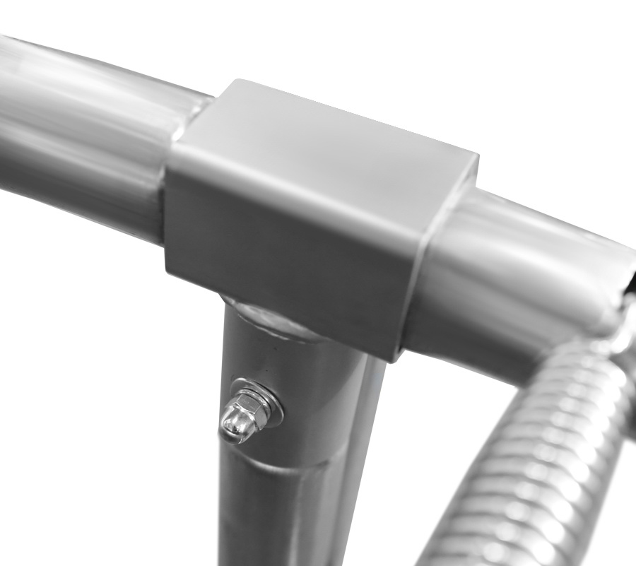 T-Shaped Component™ - система крепления рамы и опор батута с внутренней страховочной сеткой и лестницей Arland Premium 10FT Inside Dark green диаметром 10 футов (3,05 м) T-Shaped Component™ - система крепления рамы и опор батута с внутренней страховочной сеткой и лестницей Arland Premium 10FT Inside Dark green диаметром 10 футов (3,05 м)