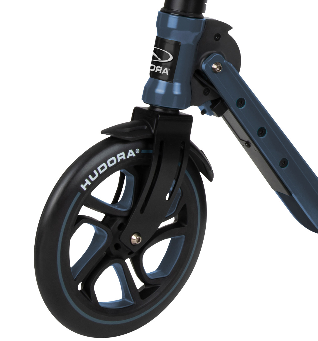 Переднее колесо самоката для взрослых и детей HUDORA Big Wheel Generation V 230 синего цвета Переднее колесо самоката для взрослых и детей HUDORA Big Wheel Generation V 230 синего цвета