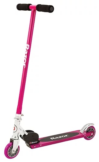 Самокат детский с подсветкой Razor S Scooter розового цвета Самокат детский с подсветкой Razor S Scooter розового цвета
