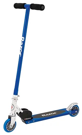 Самокат детский с подсветкой Razor S Scooter синего цвета Самокат детский с подсветкой Razor S Scooter синего цвета
