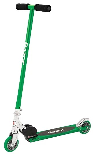 Самокат детский с подсветкой Razor S Scooter зелёного цвета Самокат детский с подсветкой Razor S Scooter зелёного цвета