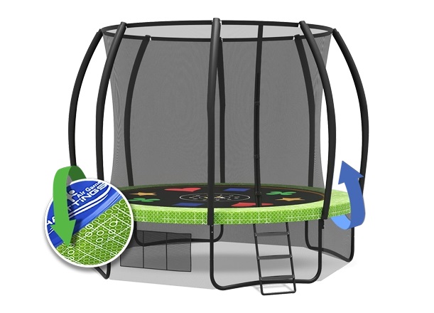 Батут Air Game 10 ft (3,05 метра) с защитной сетью Батут Air Game 10 ft (3,05 метра) с защитной сетью