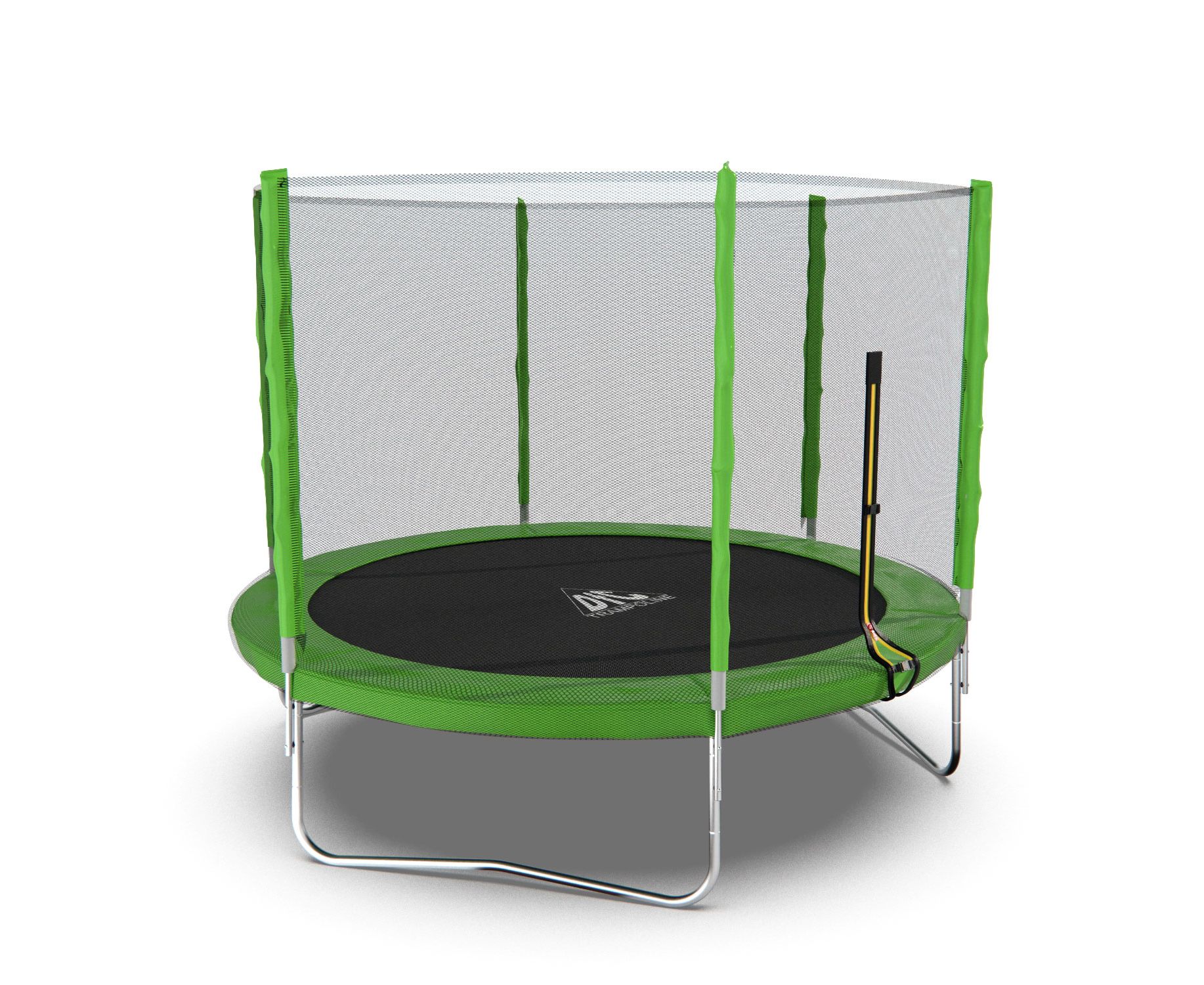 ����� � �������� ������ DFC Trampoline Fitness 8FT-TR-LG ��������� 8 ����� (2,44 �)