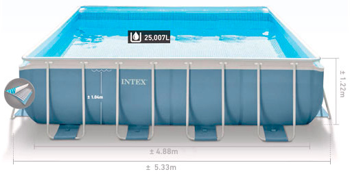 ������� � ����� �������� ���������� Intex 28766 Prism Frame