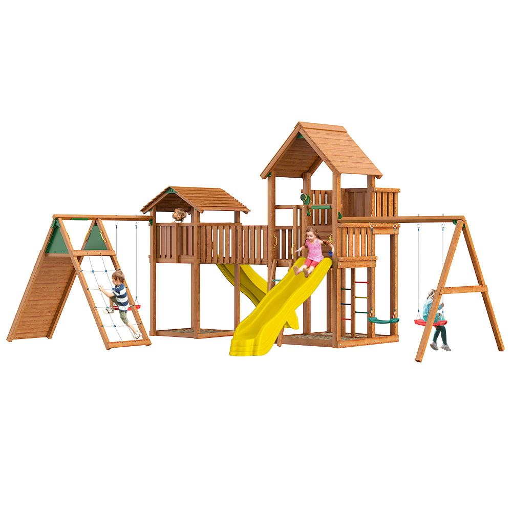 ������� ������� Jungle Gym Pala�e + Jungle Cottage + Bridge Link (������� ����) + Climb + Swing